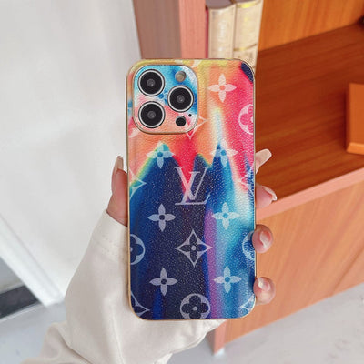 HypedEffect Bleach Rainbow Louis Vuitton Cases for iPhone 11, 12, 13, and 14 Pro Max