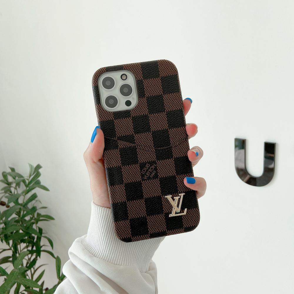 HypedEffect Card Holder Louis Vuitton iPhone Case