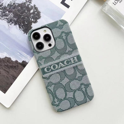 HypedEffect Coach Signature iPhone Case – Available for iPhone 11 to iPhone 15