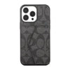 HypedEffect Coach Signature iPhone Case with Card Holder – Available for iPhone 11 to iPhone 16