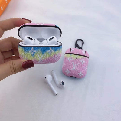 HypedEffect Colorful Louis Vuitton And Gucci Airpods & Airpods Pro Leather Cases