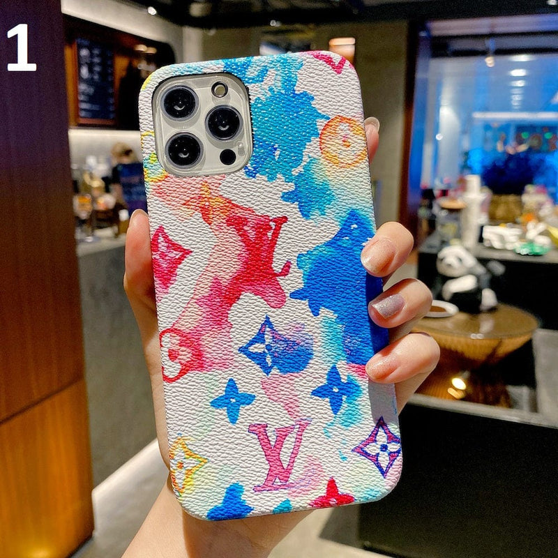 HypedEffect Colorful Louis Vuitton Cases for iPhone | iPhone 11-14 Covers