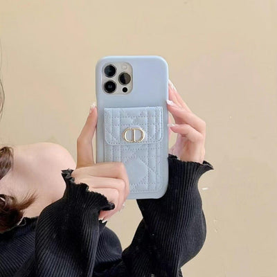 Dior Back Pocket Phone Case for iPhone 14