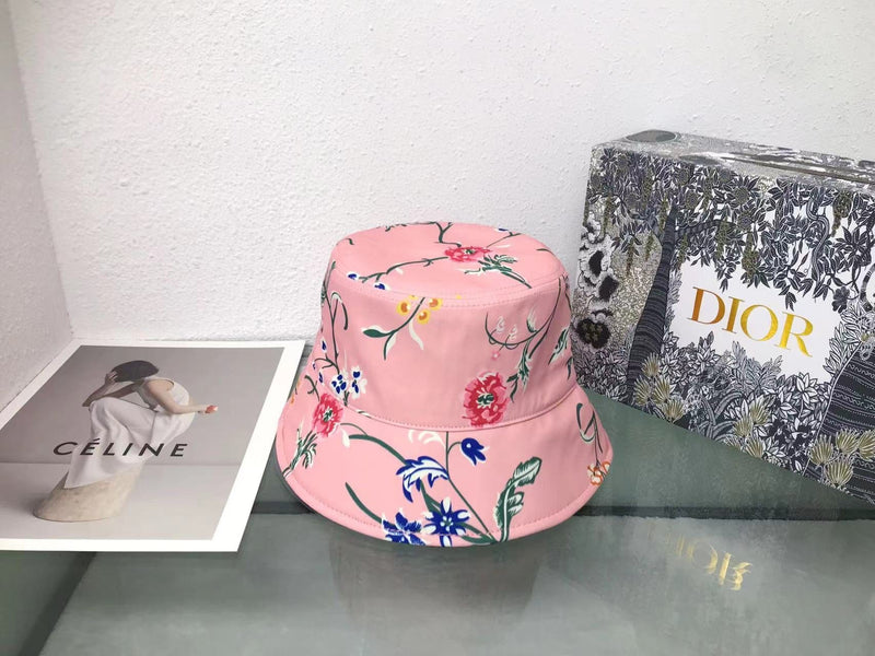 HypedEffect Dior Ocean Marjan Flower Paint Bucket Hat
