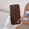 HypedEffect Famous Louis Vuitton & Gucci Patterns iPhone Cases with Extra Pouch