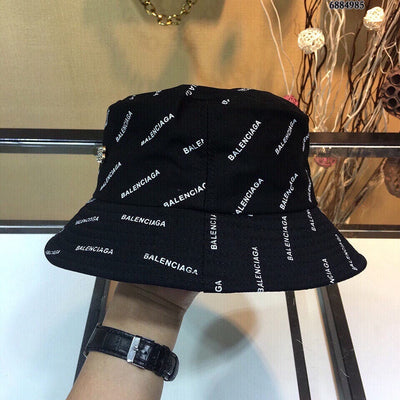 HypedEffect Fashioned Balenciaga Black Bucket Hat | Balenciaga Pattern