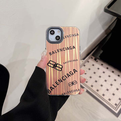 HypedEffect Golden Balenciaga TPU iPhone Cover