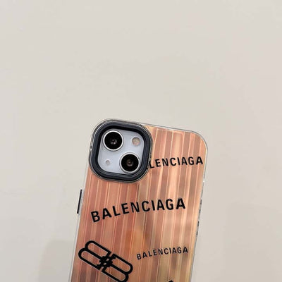 HypedEffect Golden Balenciaga TPU iPhone Cover