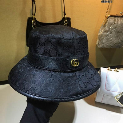HypedEffect Gucci Black & Brown Bucket Hat - GG Pattern