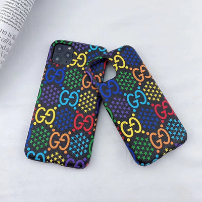 HypedEffect Gucci GG Psychedelic Leather Phone Case For Huawei