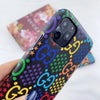 HypedEffect Gucci Gucci Psychedelic Leather Phone Case For Huawei