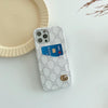 HypedEffect Gucci Phone Case With Card Holder For iPhone 15