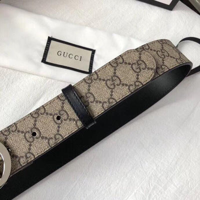 Hypedeffect Gucci Timeless Leather Belt - Unique Buckle