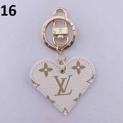 HypedEffect Heart Louis Vuitton And Gucci Keychain