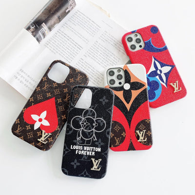 HypedEffect High End Leather Louis Vuitton Phone Cases For Samsung