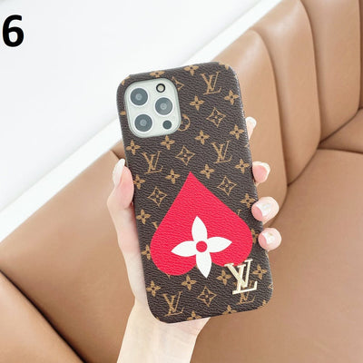 HypedEffect High End Leather Louis Vuitton Phone Cases For Samsung