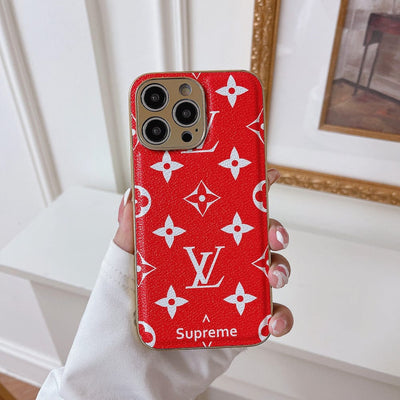 HypedEffect Iconic Louis Vuitton iPhone Cases - Timeless Luxury for iPhone 11, 12, 13, and 14 Pro Max