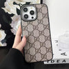 HypedEffect iPhone 15 Gucci Leather Covers