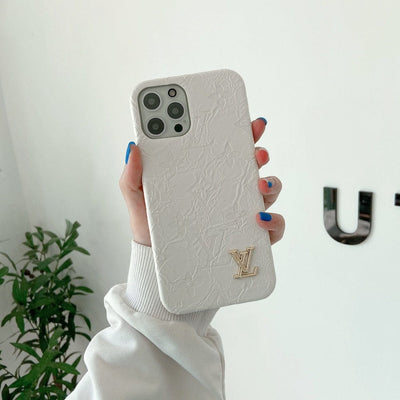 HypedEffect Leather Louis Vuitton iPhone 15 Cases