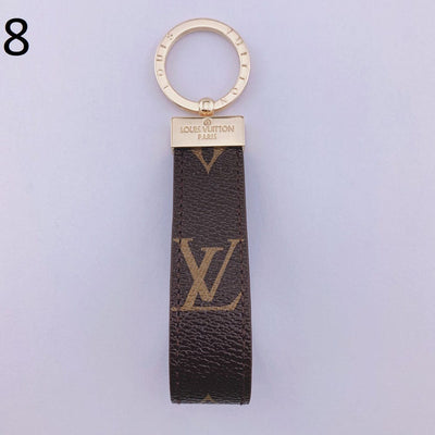 HypedEffect Leather Louis Vuitton Keychain