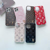 HypedEffect Leather Louis Vuitton Phone Case for iPhone 15