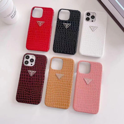 HypedEffect Leather Prada iPhone Cases