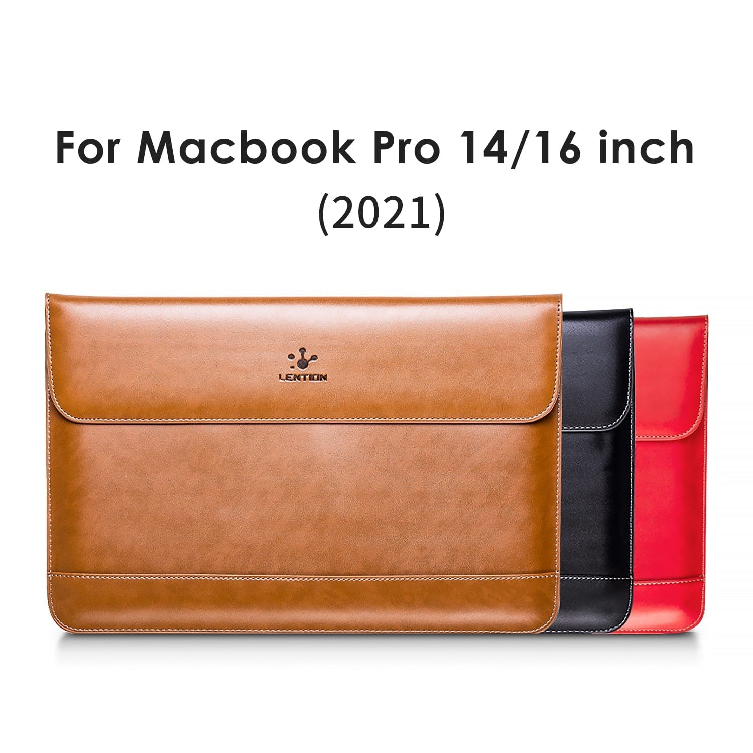 HypedEffect Leather Sleeve laptop Case for 2021 M1 New Macbook Pro