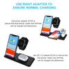 Hypedeffect LLC 4-in-1 Wireless Charger Stand: iPhone 12, iWatch 6, AirPods Pro Dock Station