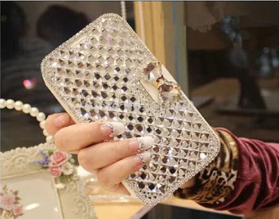 Hypedeffect LLC Bling Rhinestone Diamond Phone Case for iPhones