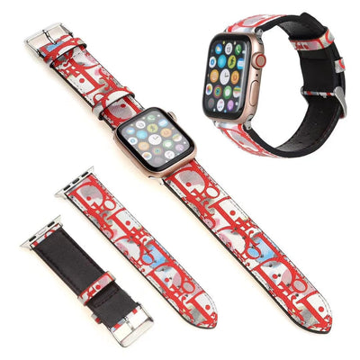 Hypedeffect LLC Designer Exotic Leather Watch Band 38/40/41/42/44/45/49 mm