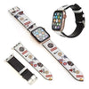 Hypedeffect LLC Designer Exotic Leather Watch Band 38/40/41/42/44/45/49 mm