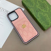 Hypedeffect LLC iphone 12 - 15 Pro Max Luxury Emboss Gucci With Cash Card Holder