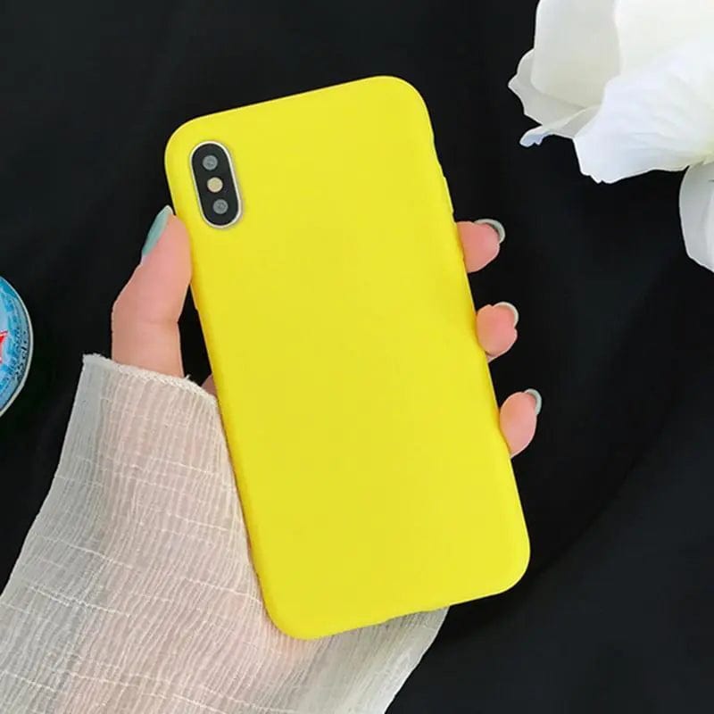 Hypedeffect LLC Lemon Yellow Phone Case compatible with iPhone