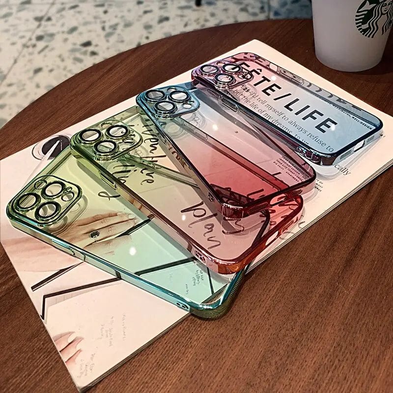 Hypedeffect LLC Luxury Gradient Color Transparent Phone Case