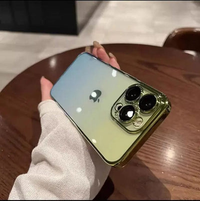 Hypedeffect LLC Luxury Gradient Color Transparent Phone Case