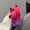 Hypedeffect LLC Phone Case Red / for iphone 11 iPhone 12 - 15 Pro Max Leather Case With Cotton Candy