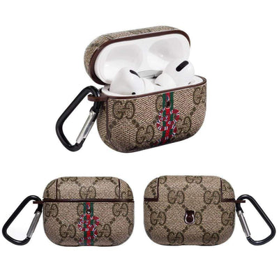 HypedEffect Louis Vuitton And Gucci Airpods Pro Case - Leather Fabric