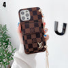 HypedEffect Louis Vuitton And Gucci Back Pocket iPhone 14 Case With Straps