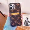 Louis Vuitton And Gucci Double Card Holder iPhone Case
