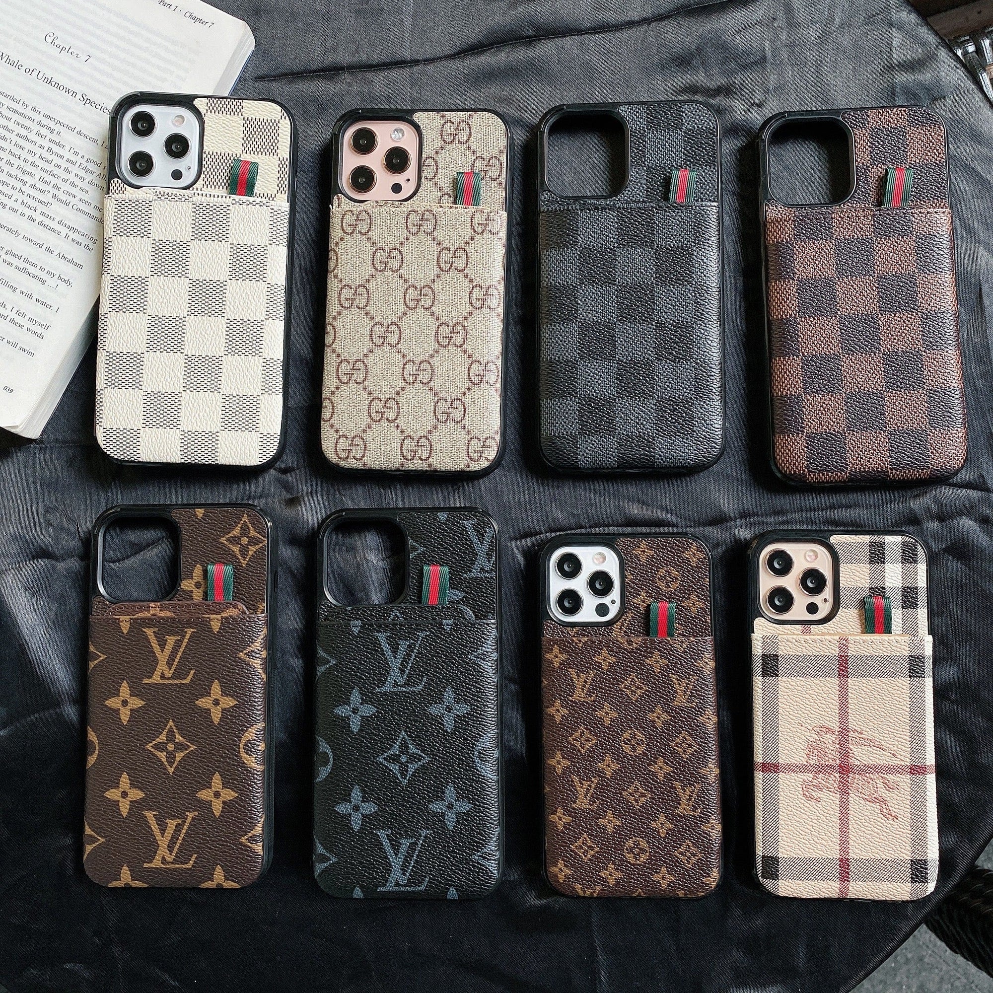 HypedEffect Louis Vuitton and Gucci iPhone Case