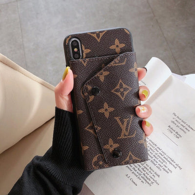 HypedEffect Louis Vuitton and Gucci iPhone Cases with Integrated Wallet