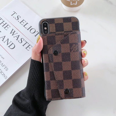 HypedEffect Louis Vuitton and Gucci iPhone Cases with Integrated Wallet