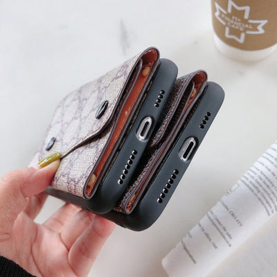 HypedEffect Louis Vuitton and Gucci iPhone Cases with Integrated Wallet