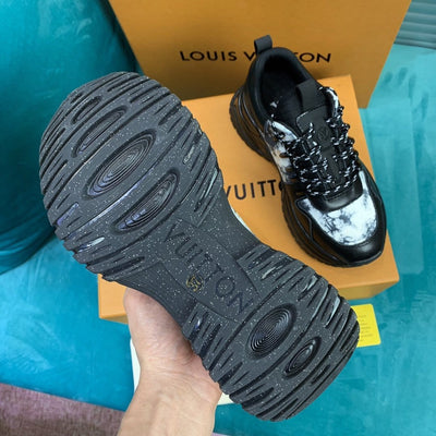HypedEffect Louis Vuitton Black High Top Sneakers