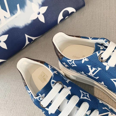 HypedEffect Louis Vuitton Blue Stripey Sneakers