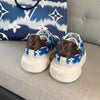 HypedEffect Louis Vuitton Blue Stripey Sneakers