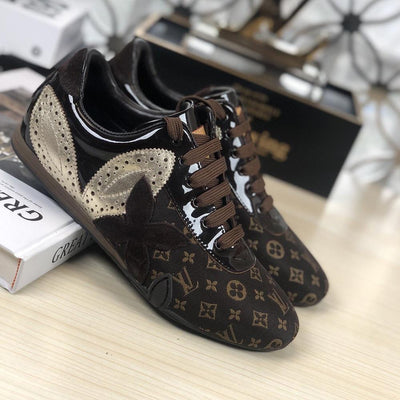 HypedEffect Louis Vuitton Brown Classic Style Sneakers
