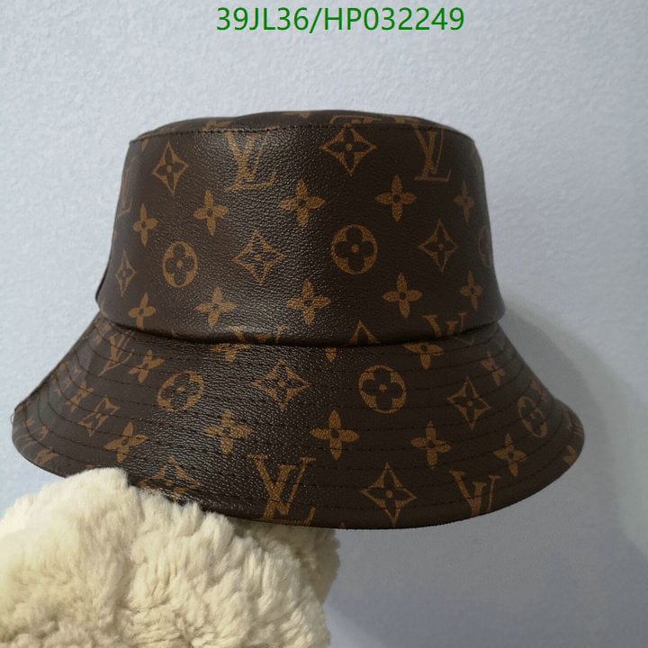HypedEffect Louis Vuitton Brown Monogram Leather Bucket Hat