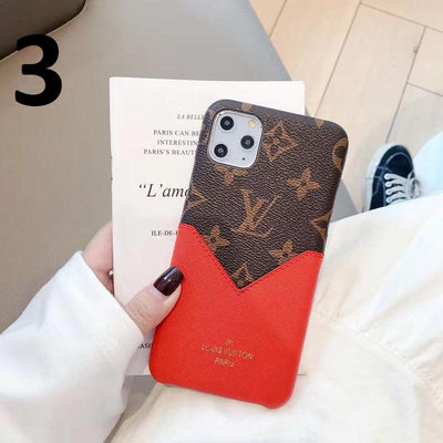 HypedEffect Louis Vuitton Card Holder Case for iPhone