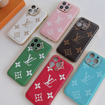 HypedEffect Louis Vuitton Cases for iPhone 11, 12, 13, and 14 Pro Max - Fashion Flair